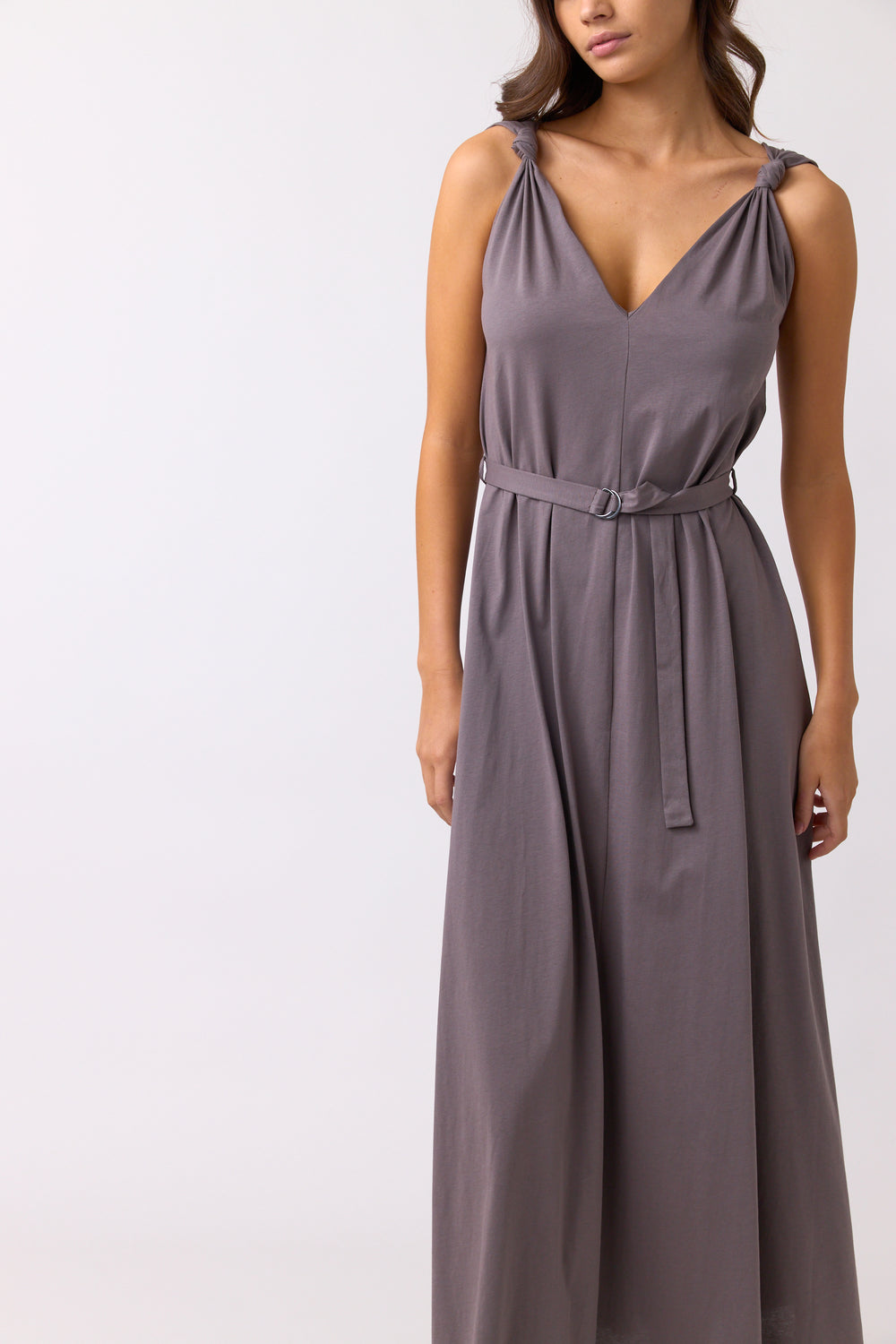 Knotted swing dress