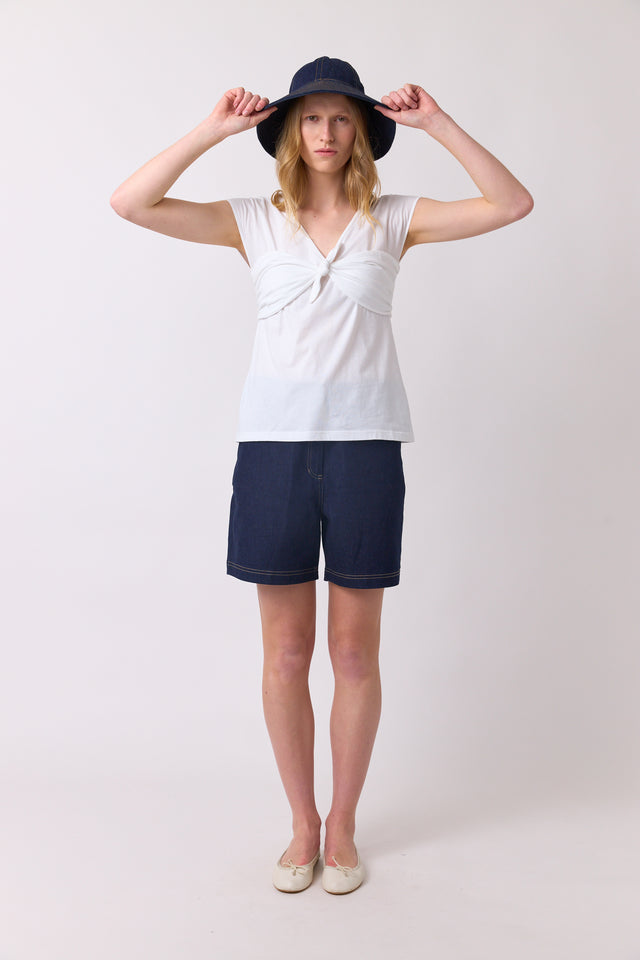 Denim summer short