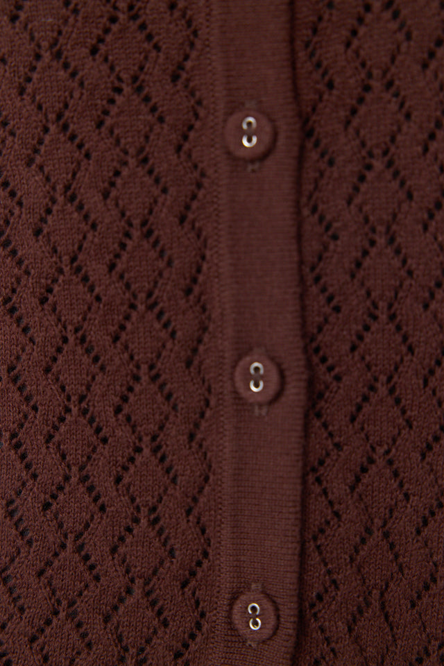 Parquet cardigan