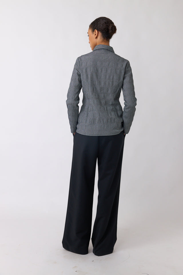 Petite check shirt