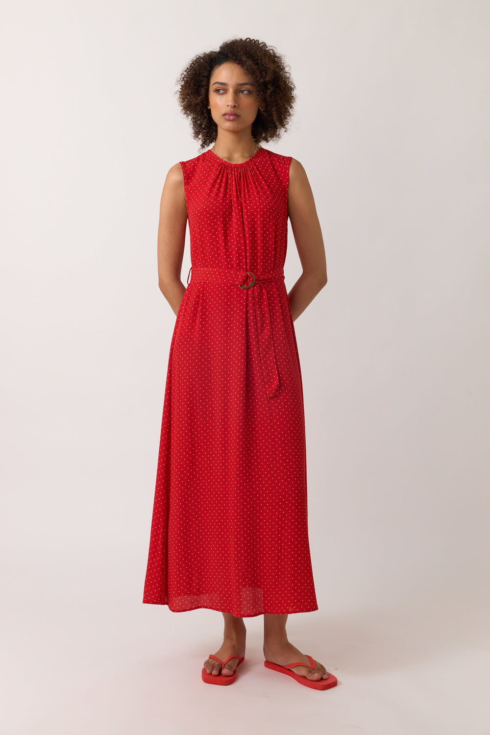 Pins maxi dress