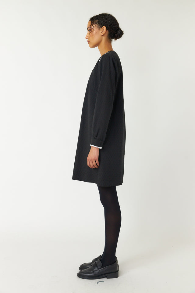 Pintucked dress