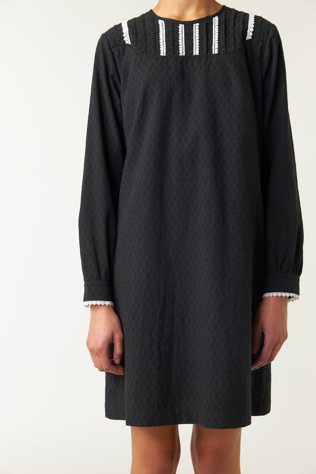Pintucked dress