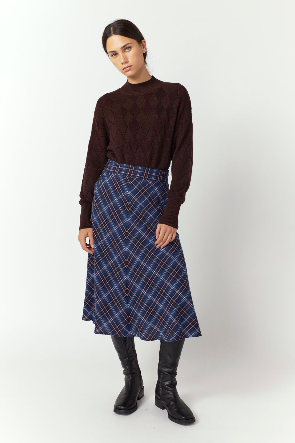 Plaid skirt