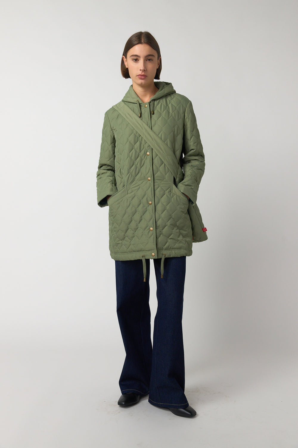 Quilted parka