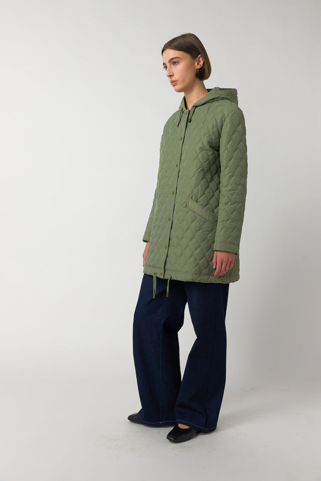 Quilted parka