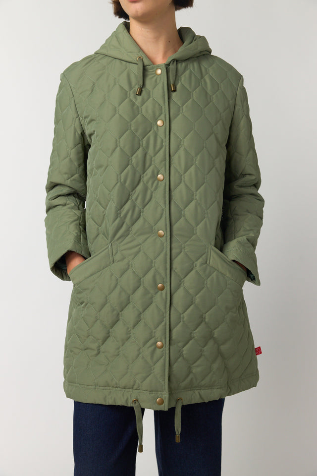 Quilted parka