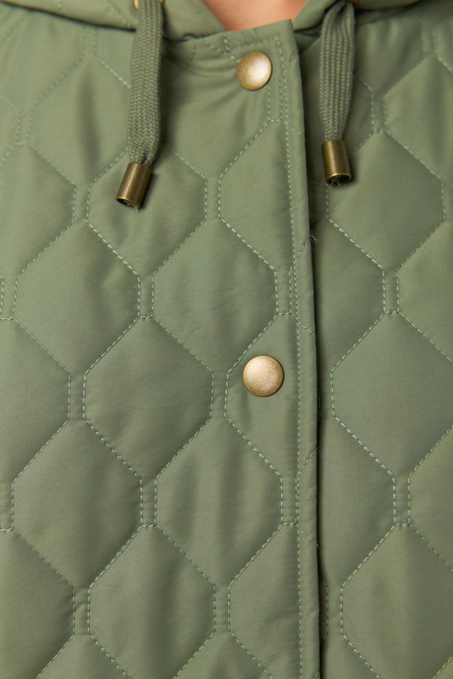 Quilted parka
