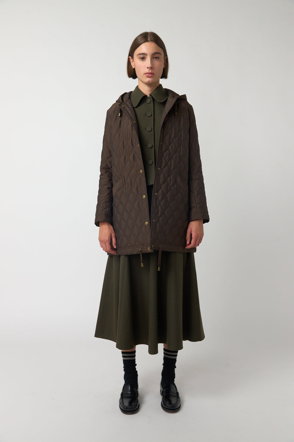 Quilted parka