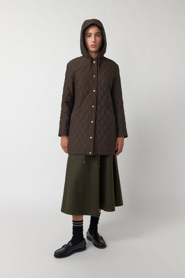Quilted parka