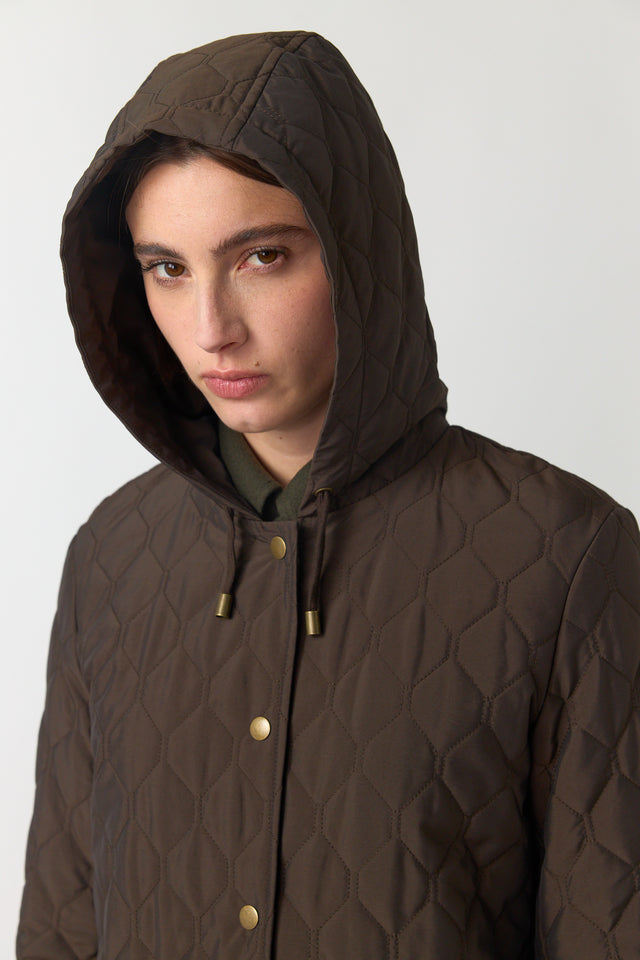 Quilted parka