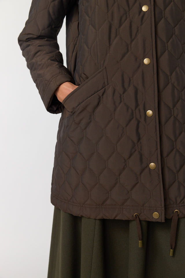 Quilted parka