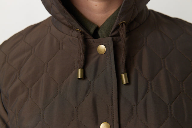 Quilted parka