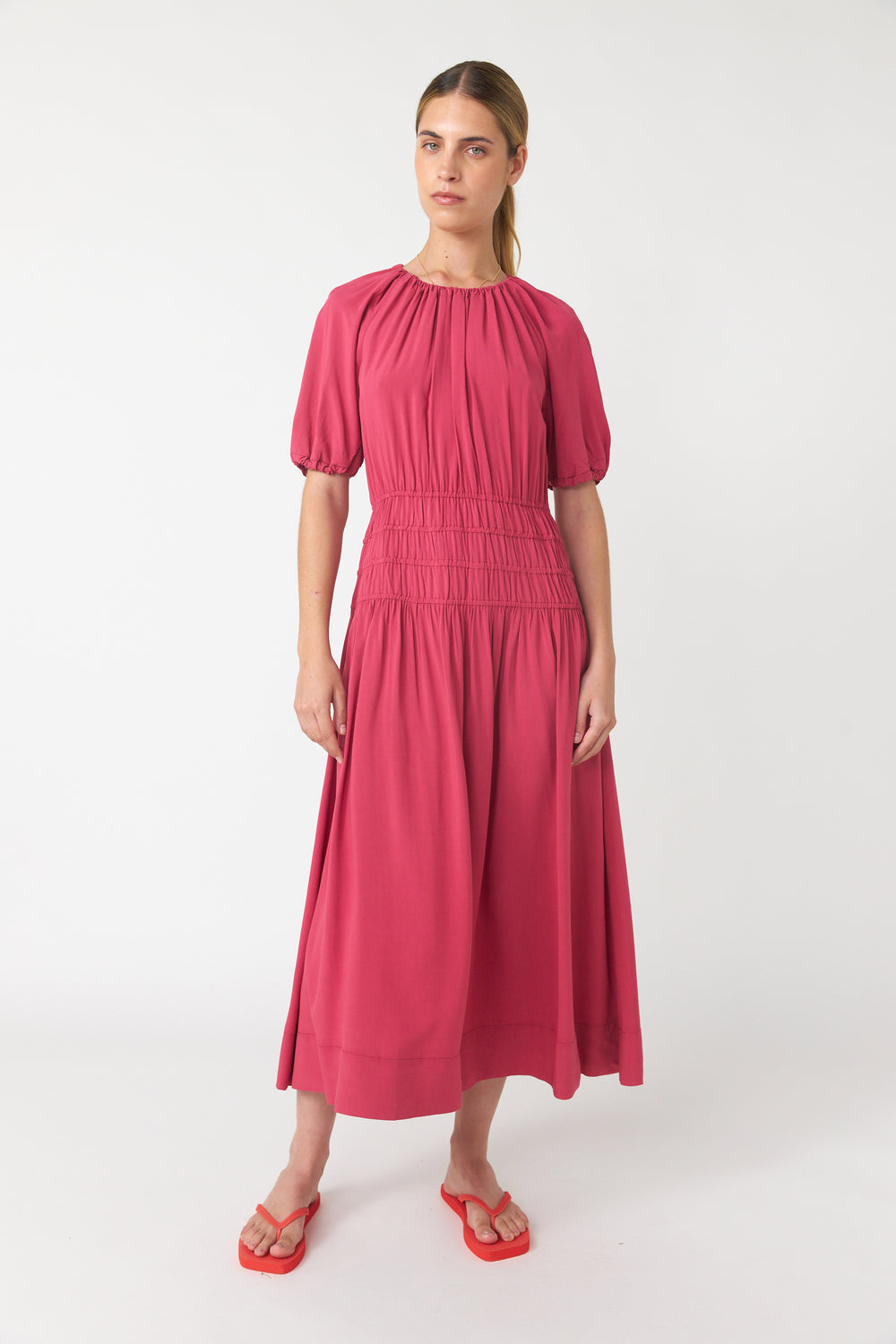 Ruched dress