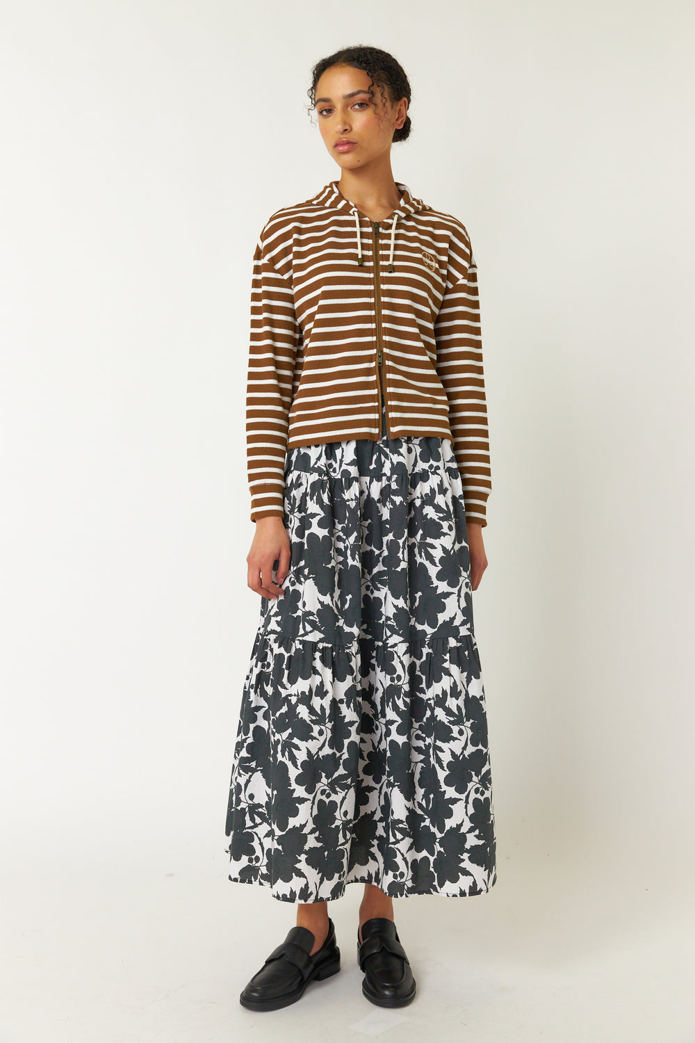Sailor stripe hoodie
