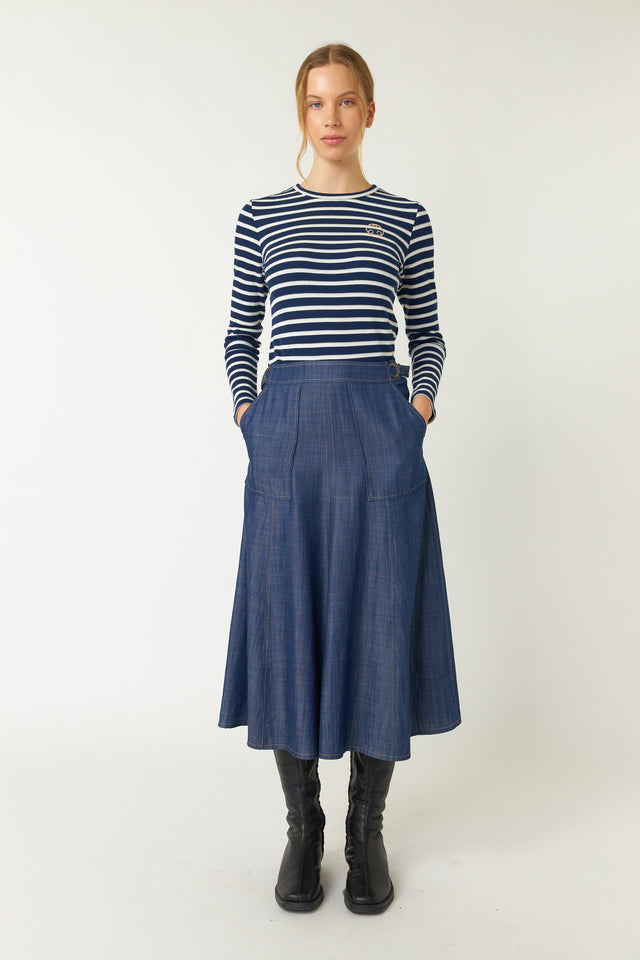Sailor stripe top