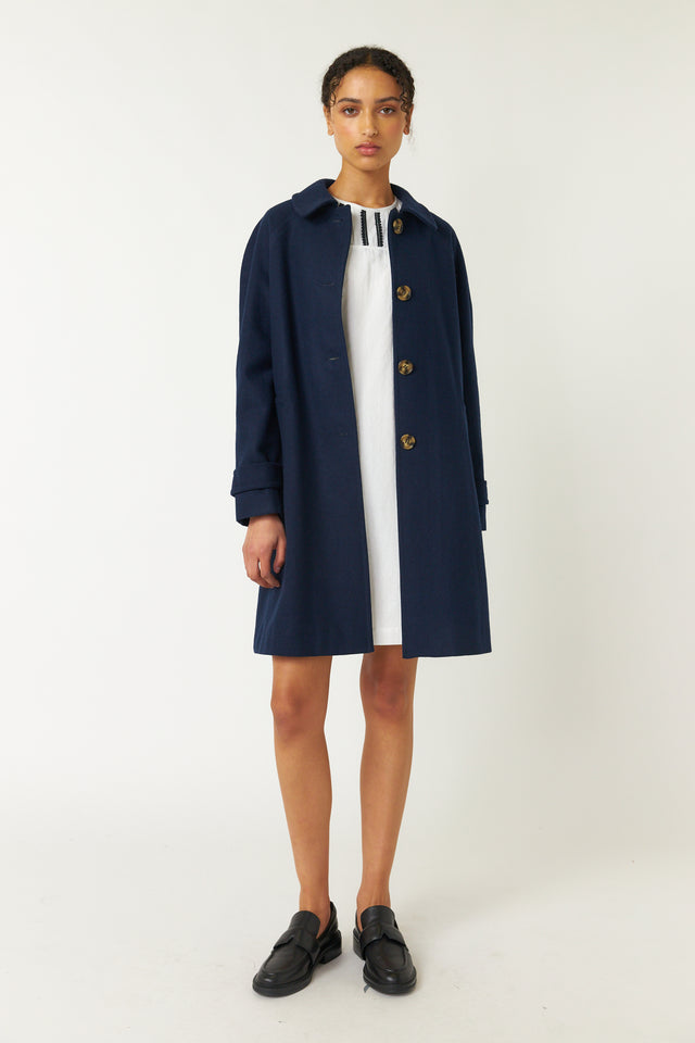 Pintucked dress