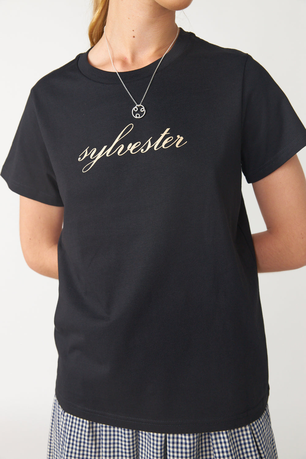 Sylvester script t-shirt