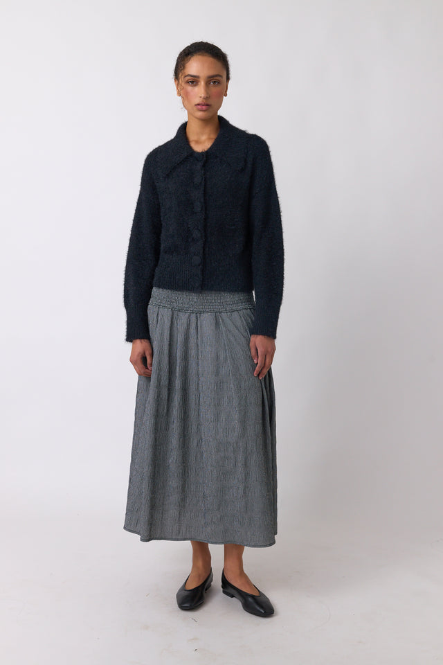 Shaggy cardigan