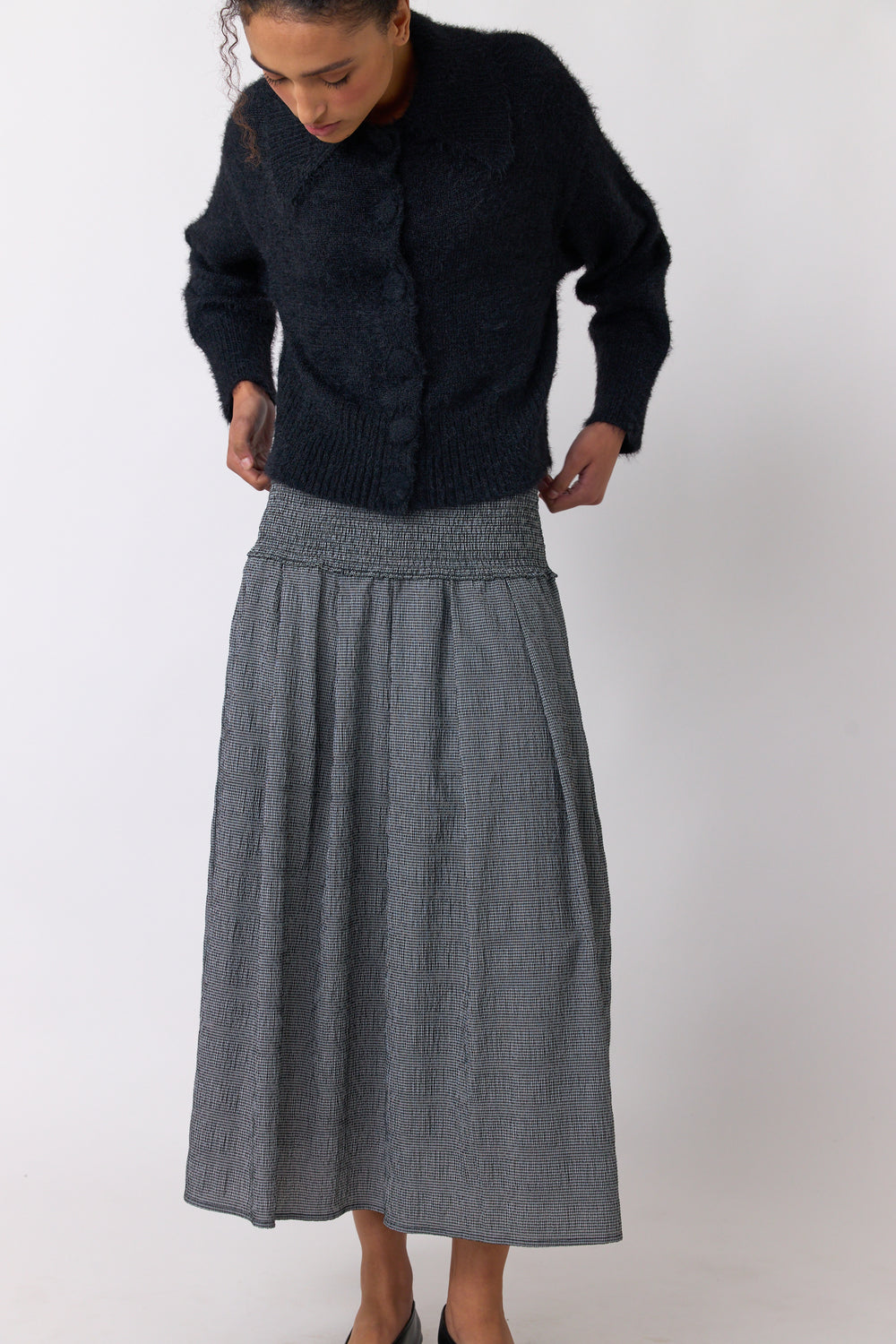 Shaggy cardigan