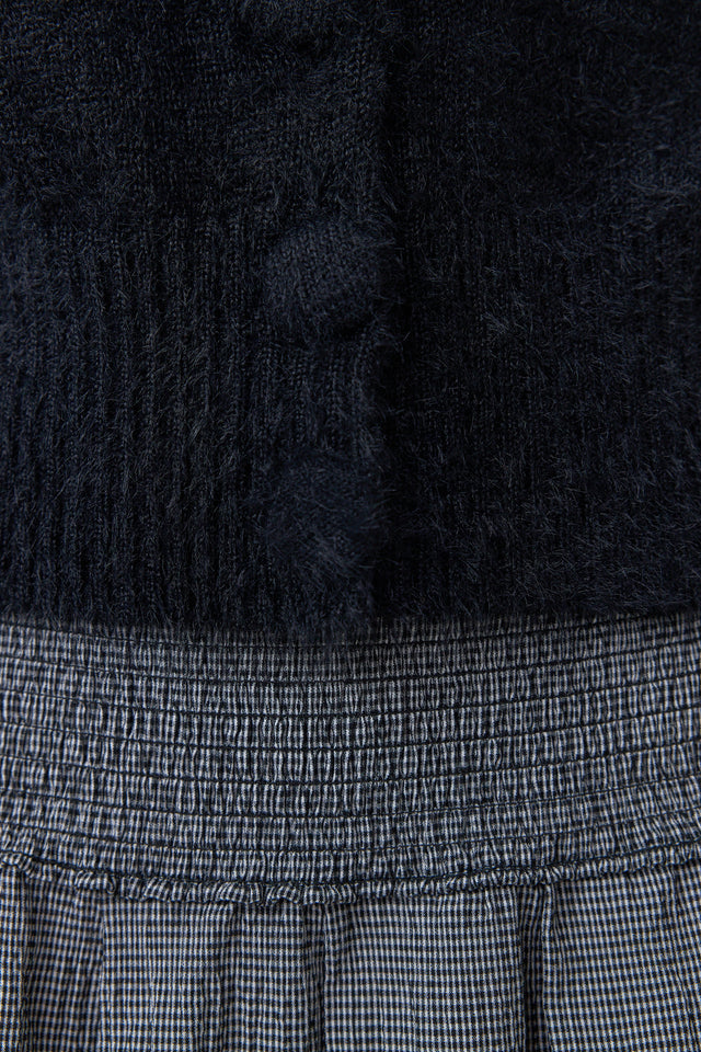 Shaggy cardigan