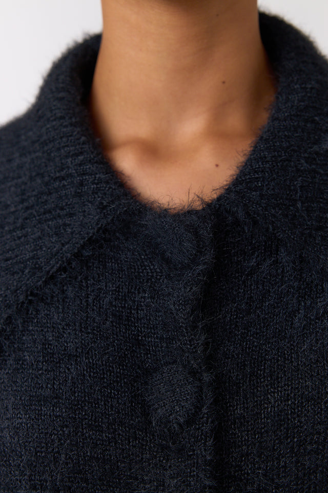 Shaggy cardigan