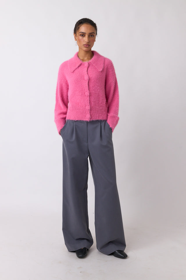 Shaggy cardigan