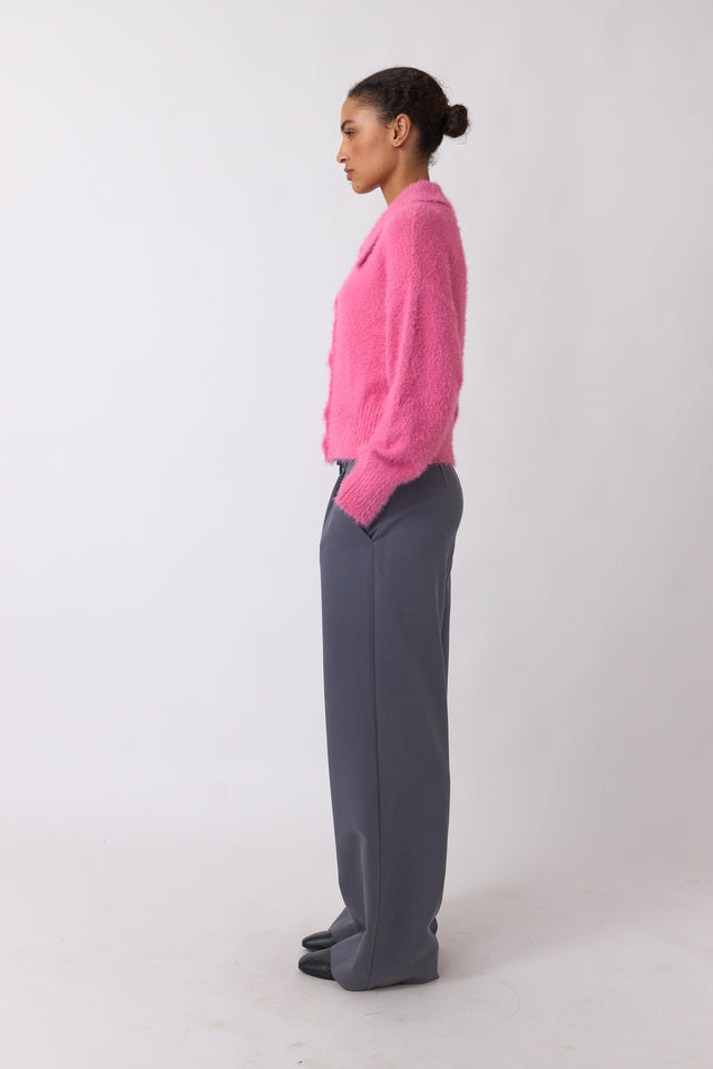 Shaggy cardigan