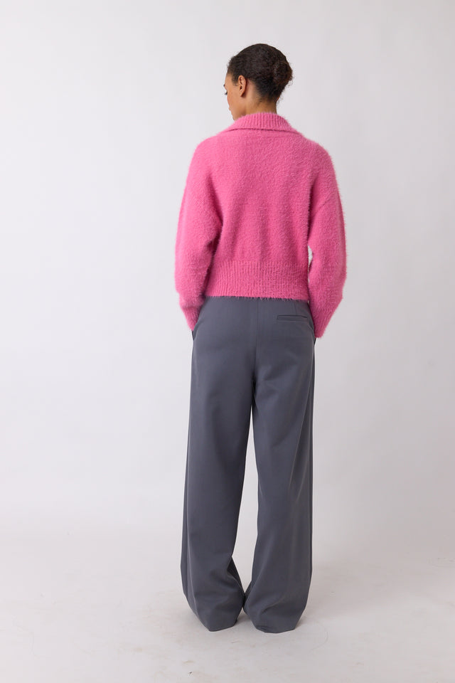 Shaggy cardigan