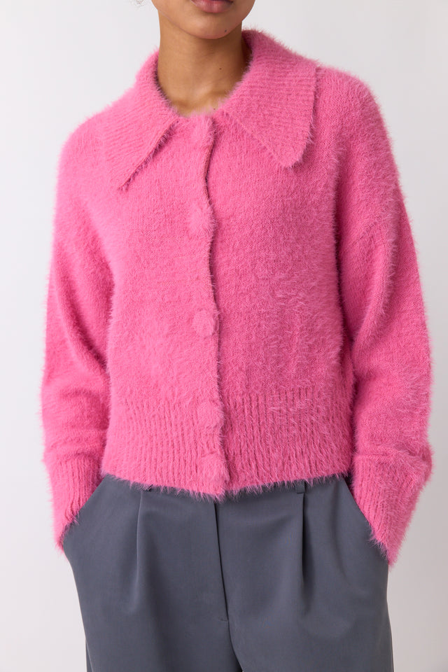 Shaggy cardigan