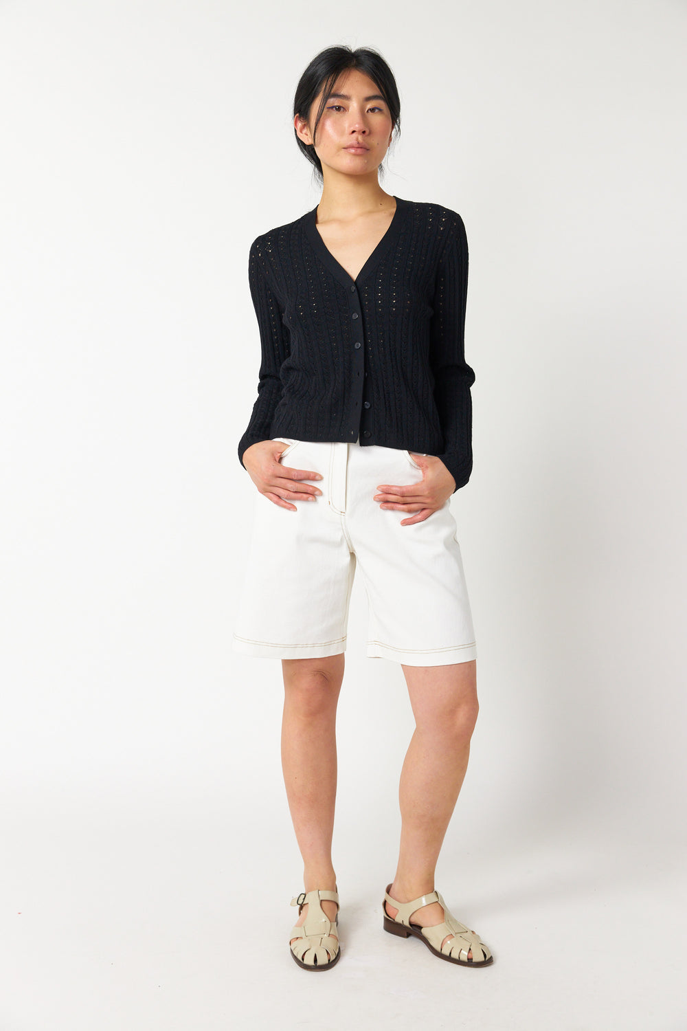 Shell cardigan