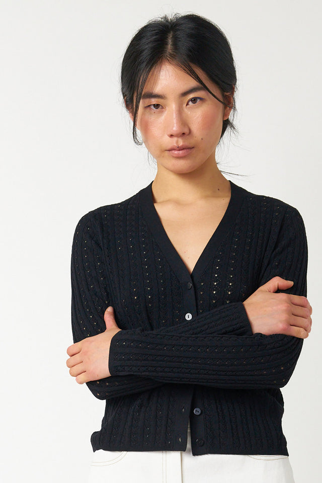 Shell cardigan