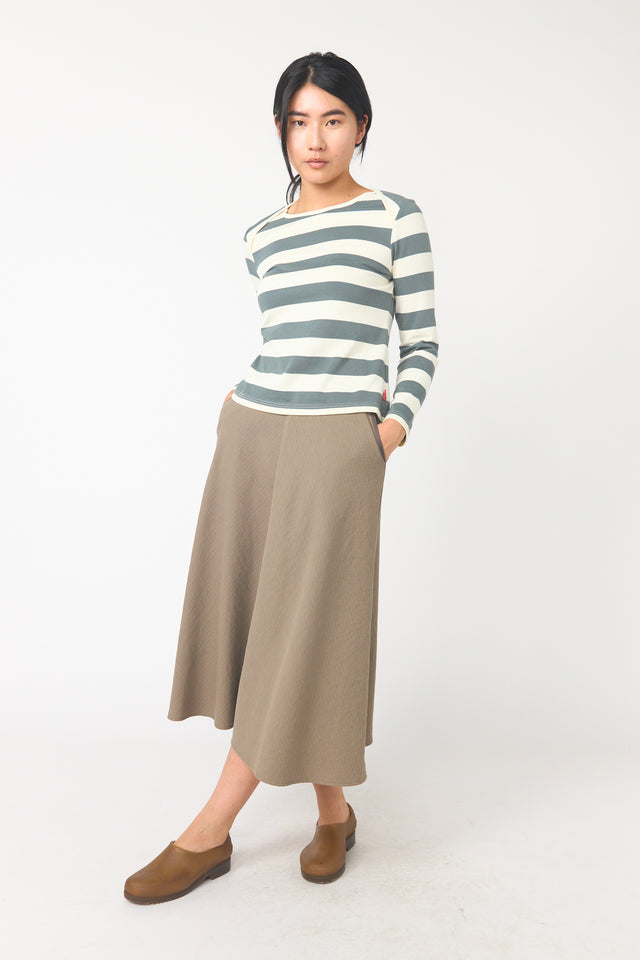 Twin striped skirt