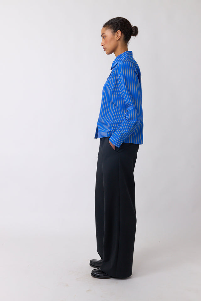 Spiral stripe shirt