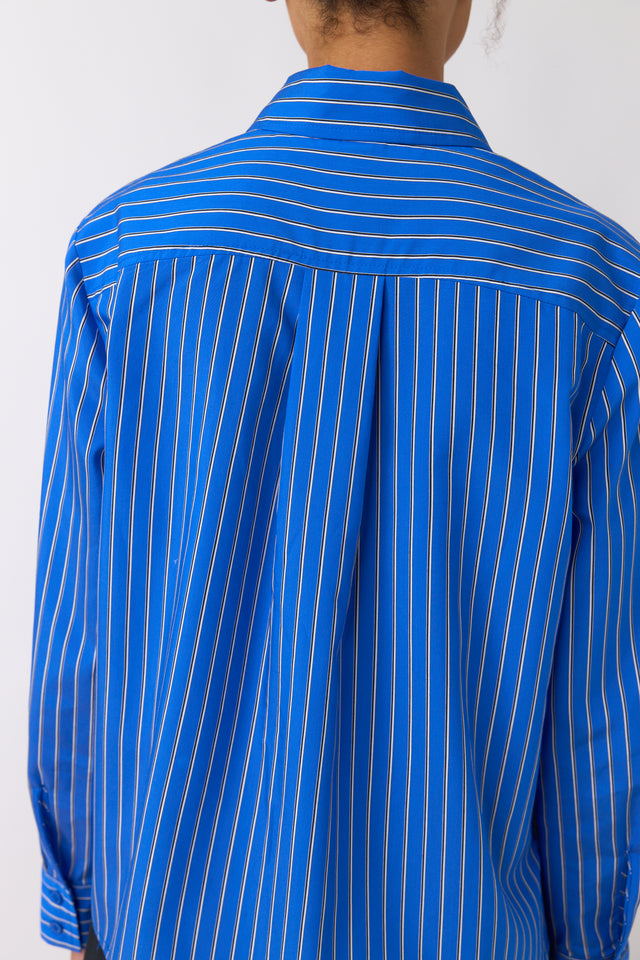 Spiral stripe shirt