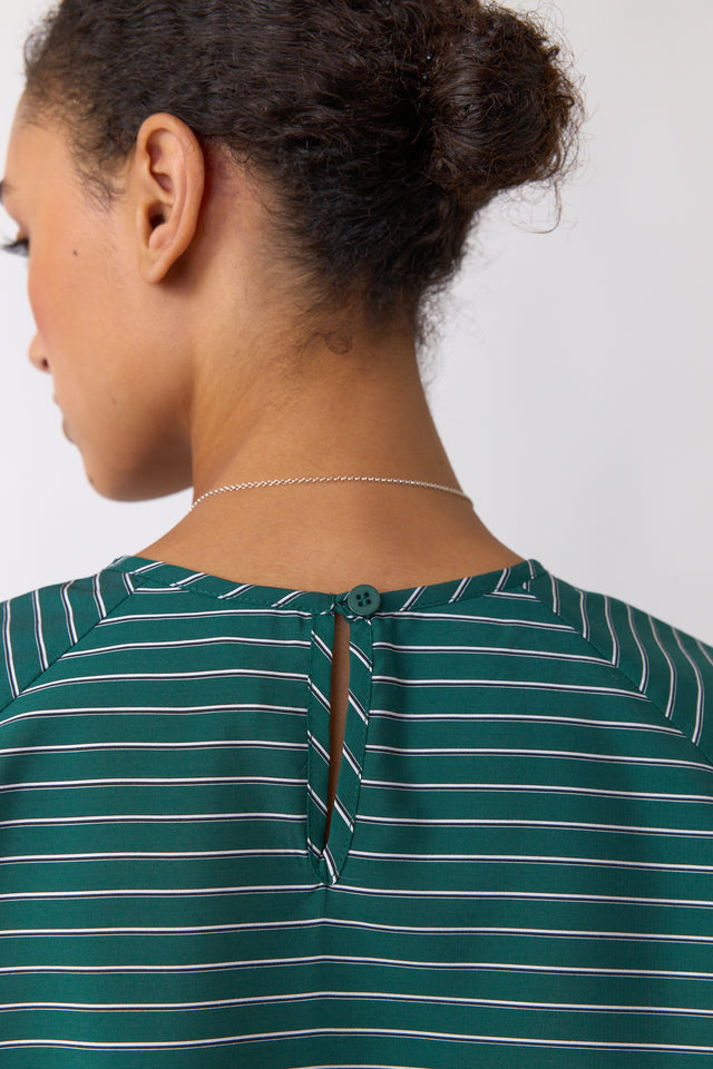 Spiral stripe top