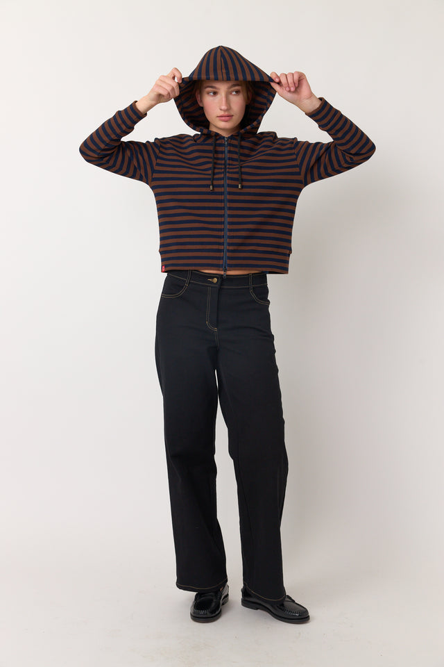 Stripey hoodie