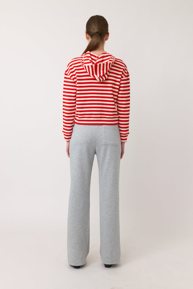 Stripey hoodie