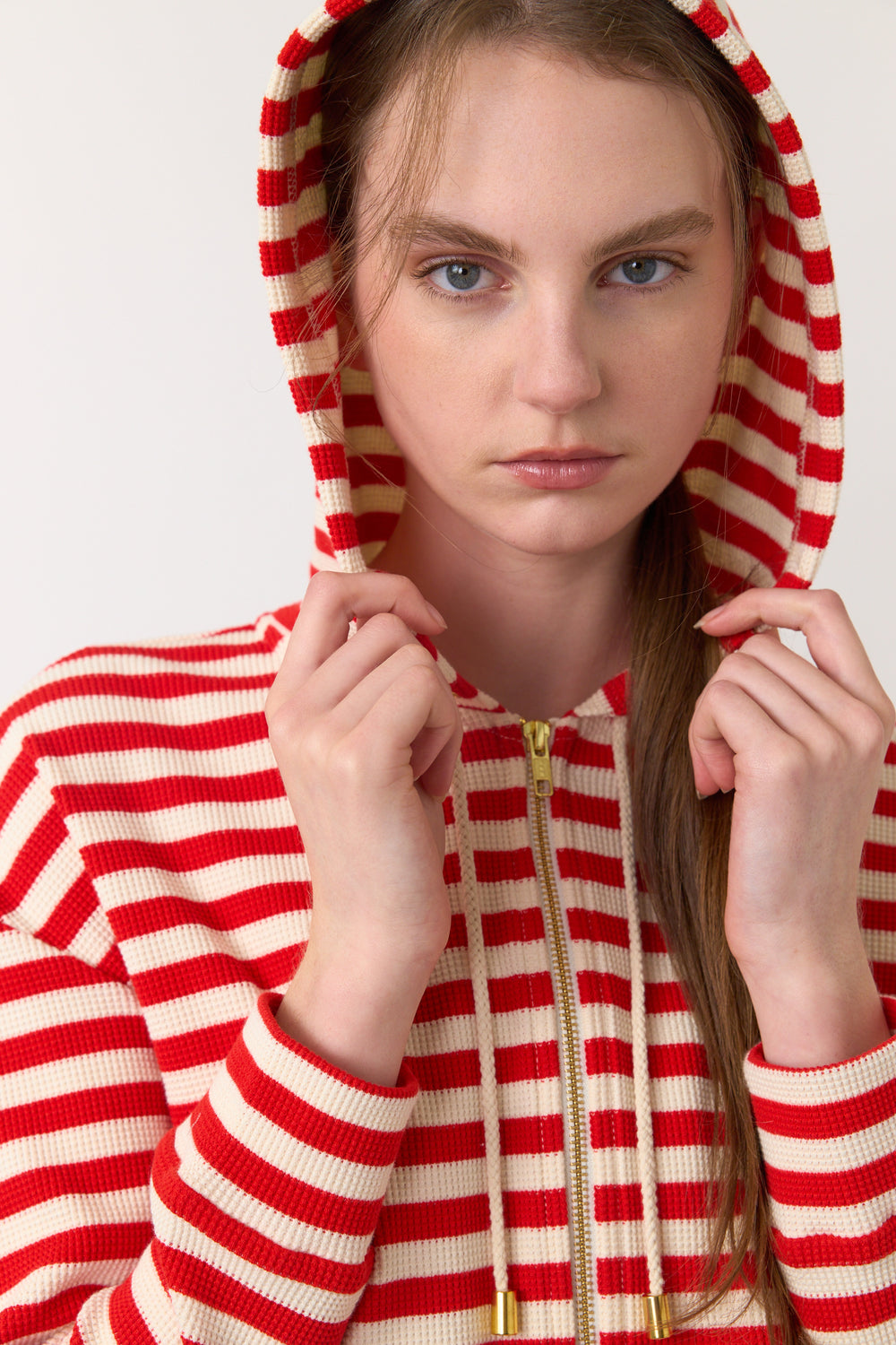 Stripey hoodie