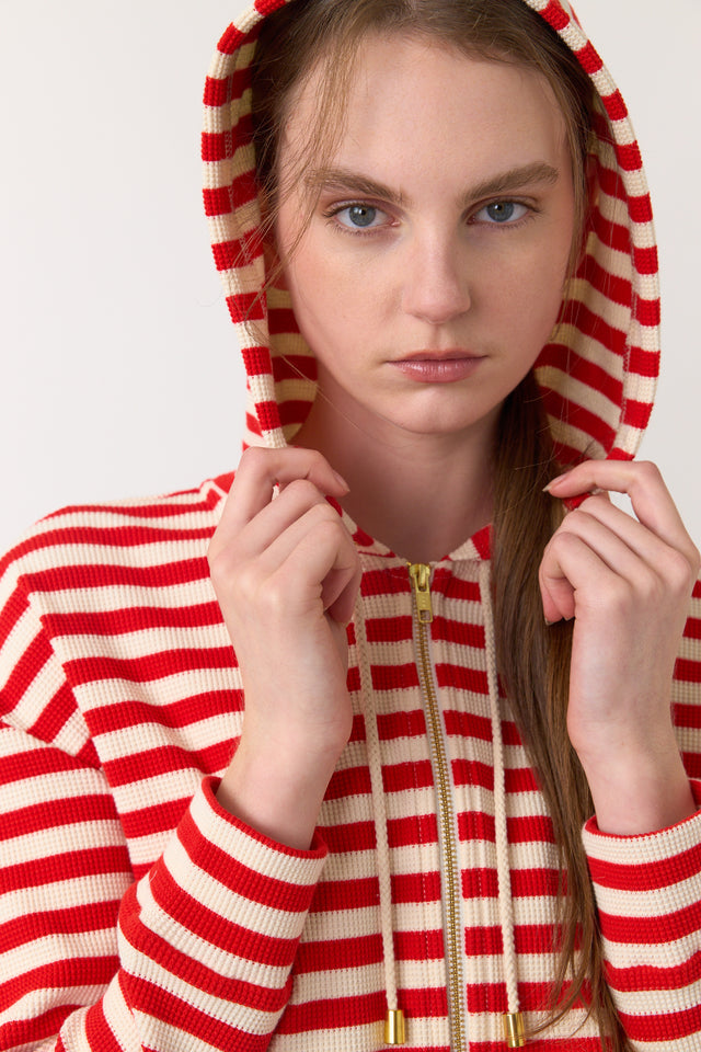 Stripey hoodie