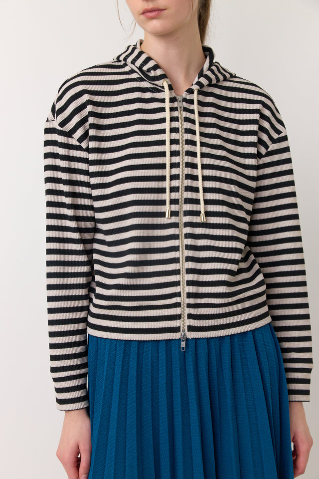 Stripey hoodie