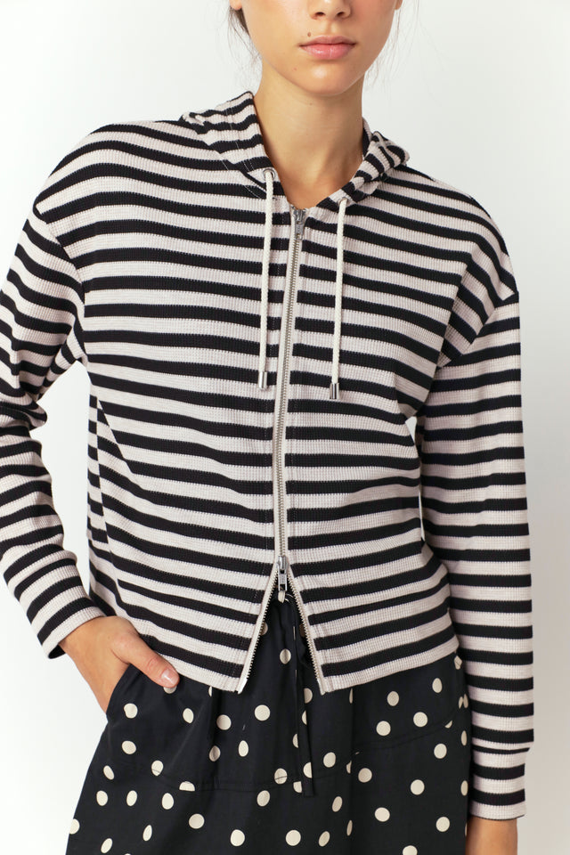 Stripey hoodie