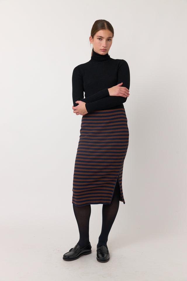Stripey skirt