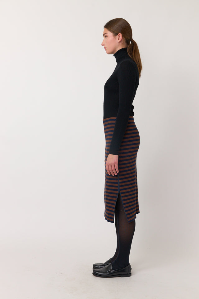 Stripey skirt