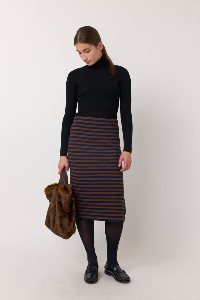 Stripey skirt