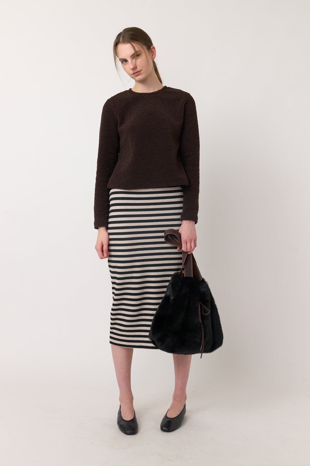Stripey skirt