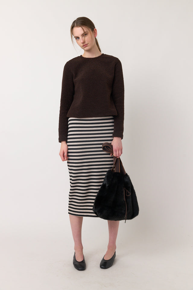 Stripey skirt