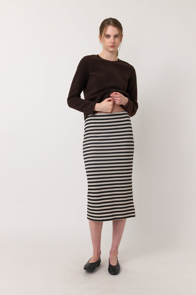 Stripey skirt