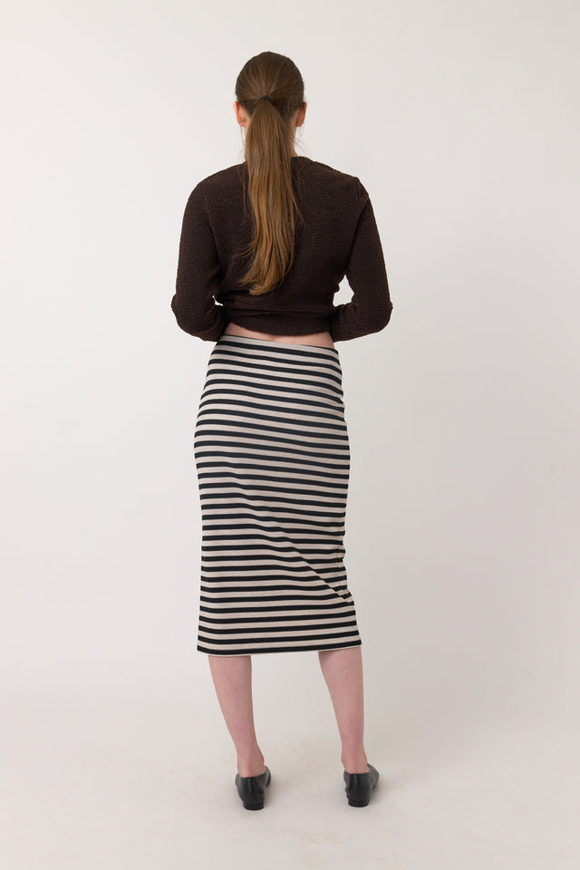 Stripey skirt