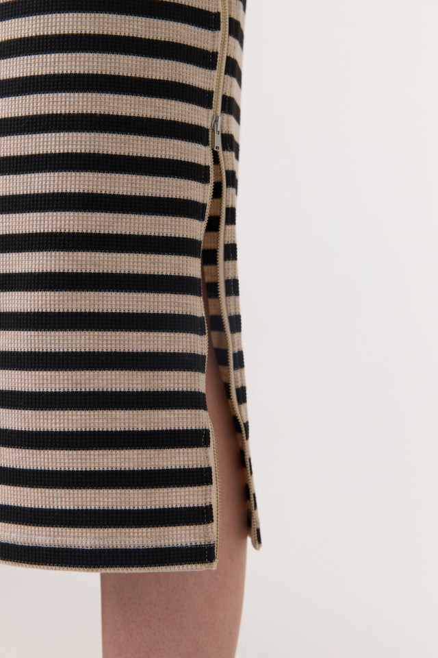Stripey skirt